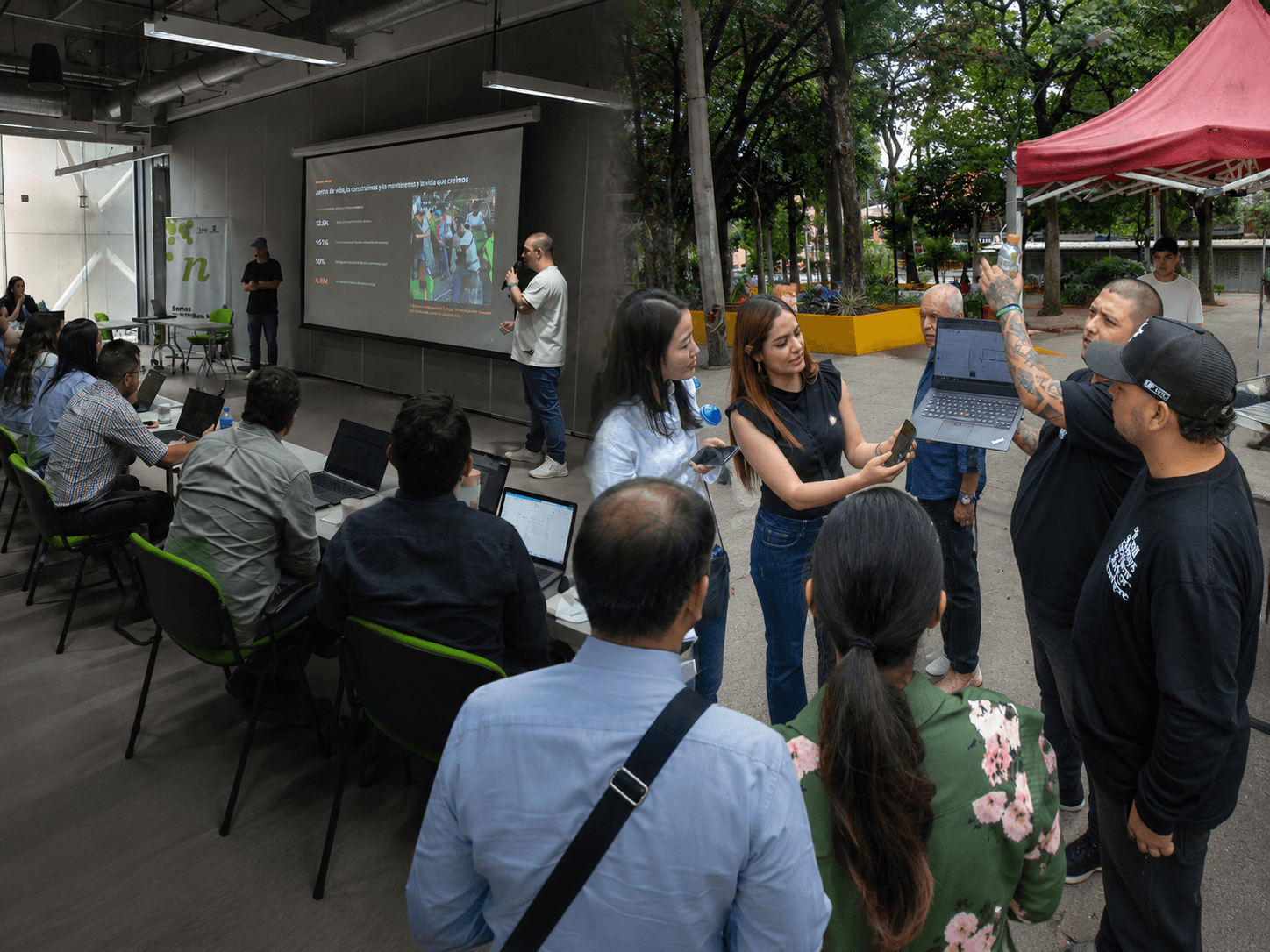 Presentación institucional y validación territorial de SOLYON Move en Medellín
