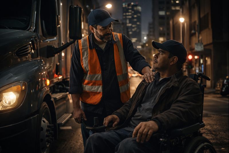 Impacto humano en camioneros latinos en Estados Unidos